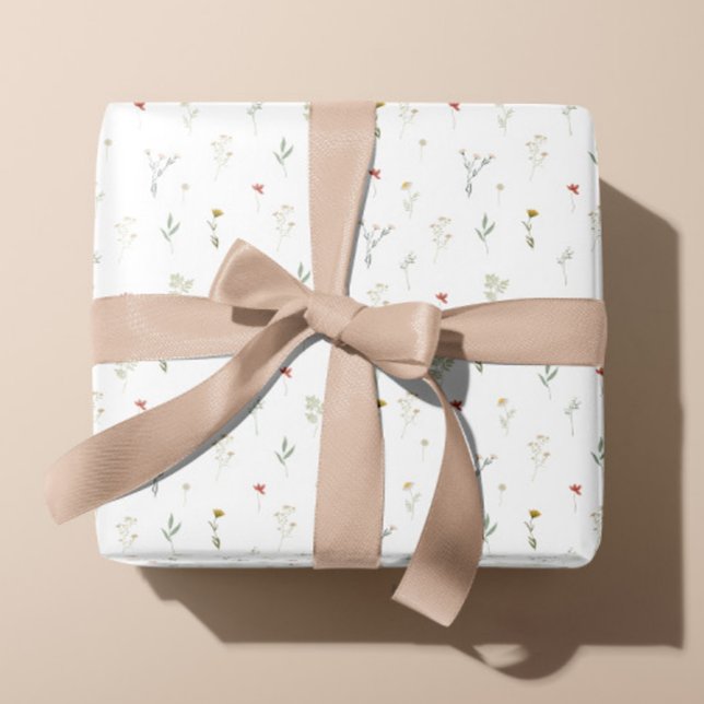 Papier Cadeau Leander Fleurs sauvages (Créateur téléchargé)