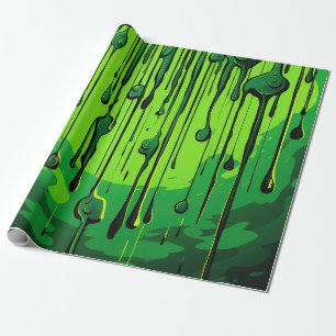 Papier Cadeau Lecteurs de peinture Abstraits colorés (12)