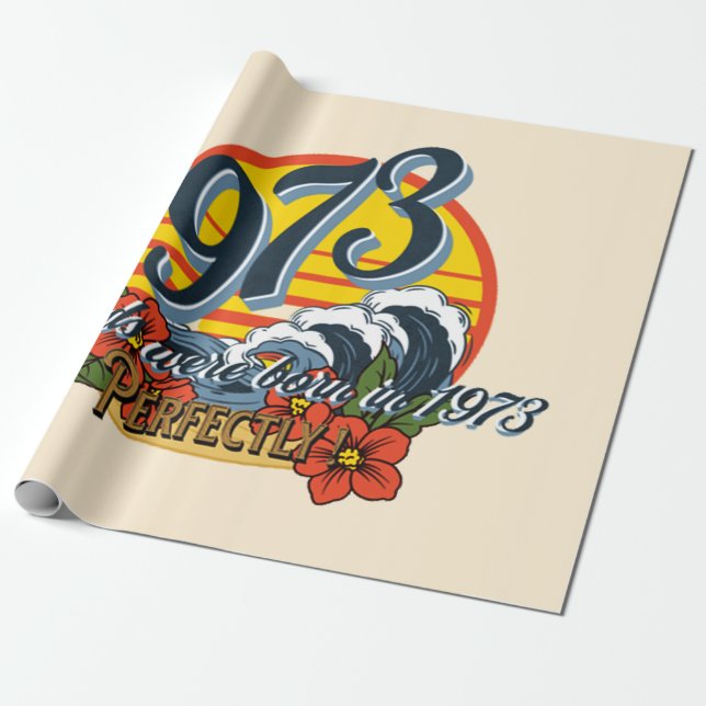 Papier Cadeau légendes sont nées en 1973 (Déroulé)