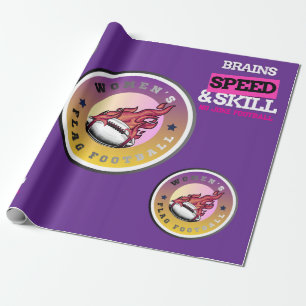 Papier Cadeau L'engouement pour le flag-football