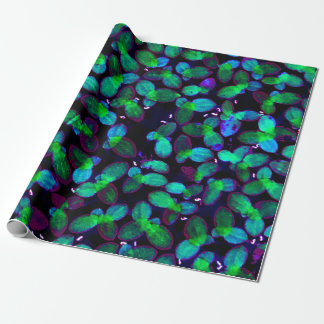 Papier Cadeau Lentilles d'eau lumineuses