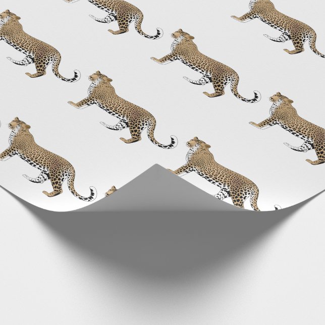Papier Cadeau Leopard (Coin)