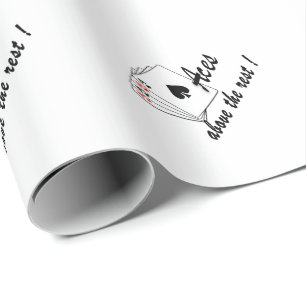 Papier Cadeau Les accès au-dessus du reste 