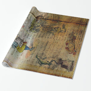 Papier Cadeau Les aventures d'Alice