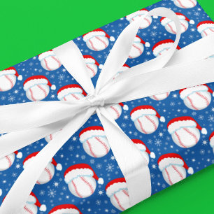 Papier Cadeau Les balles de baseball portent le Casquette Père N