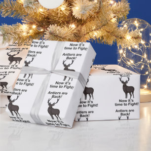 Papier Cadeau Les bois sont de retour, il est temps de combattre
