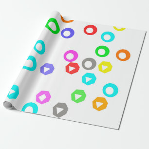 Papier Cadeau Les bonbons