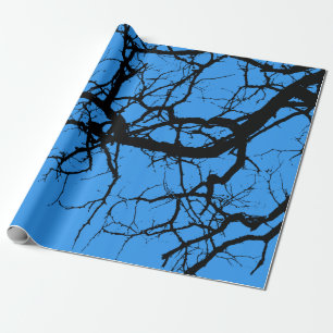 Papier Cadeau Les branches sombres de l'arbre
