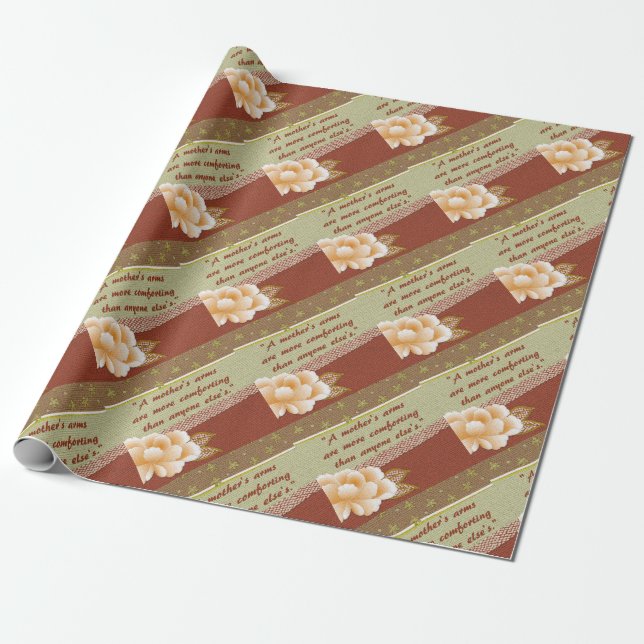Papier Cadeau Les bras d'une mère (Déroulé)