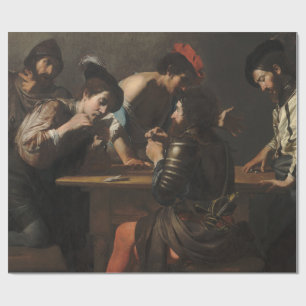 Papier Cadeau Les Cheats, Les Soldats Mercenaires Jouant Des Car