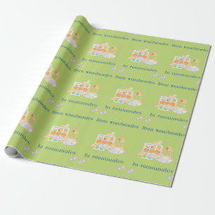 Papier Cadeau Les compagnons de guerre aux colocataires Envelopp