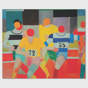 Papier Cadeau Les coureurs de Robert Delaunay