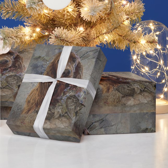 Papier Cadeau Les couteaux irlandais avec Woodcock - Passion Hun (Vacances)