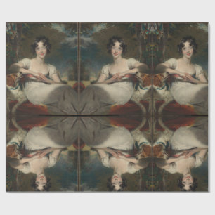 Papier Cadeau Les femmes de la peinture du 19ème siècle 