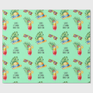 Papier Cadeau Les filles veulent juste s'amuser par Natasha Us