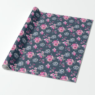 Papier Cadeau Les Fleurs Sont Les Hiéroglyphes Des Anges