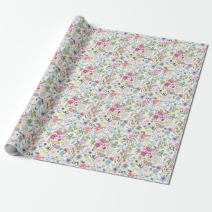 Papier Cadeau Les Fleurs Sont Les Mots De La Terre