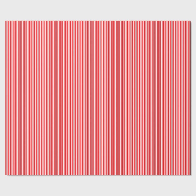 Papier Cadeau Les Grandes Rouges et Blanches de Noël (Couture)