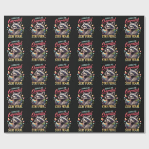 Papier Cadeau Les lapins sont surestimés Restez sauvage