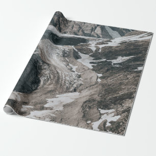 Papier Cadeau Les montagnes enneigées