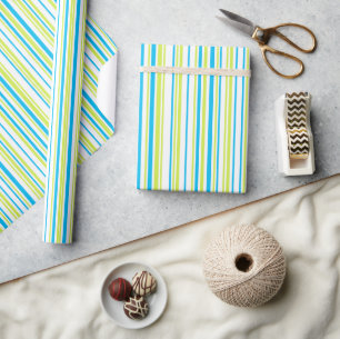Papier Cadeau Les Patterns de Stripes