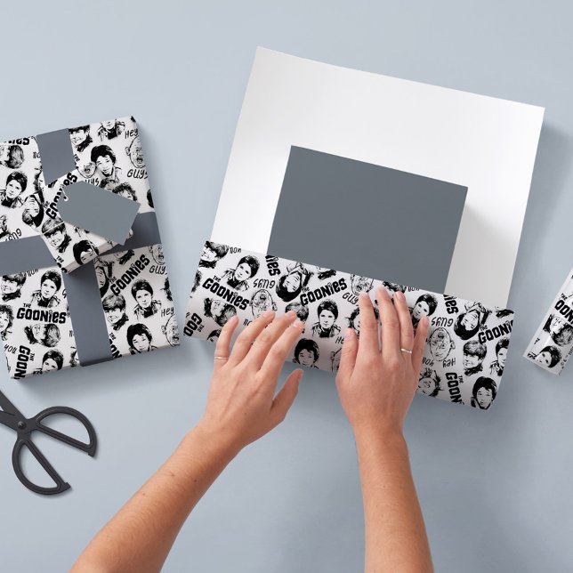 Papier Cadeau Les personnages de Goonies Motif (Créateur téléchargé)