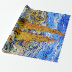 Papier Cadeau Les peupliers de Saint-Rémy, Van Gogh