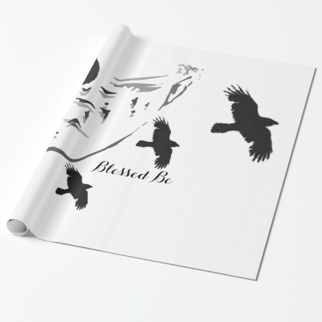 Papier Cadeau Les plumes du changement (Déroulé)