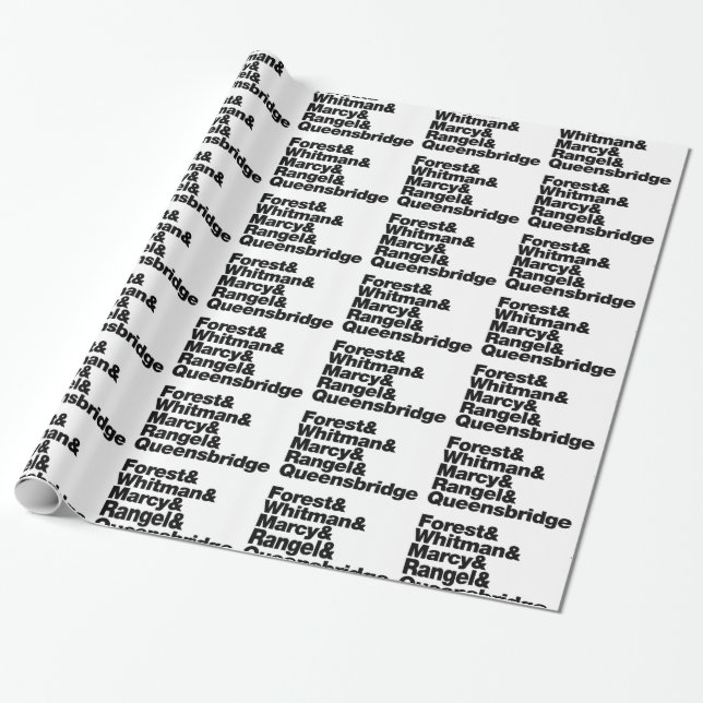 Papier Cadeau Les Projets (Déroulé)