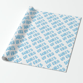 Papier Cadeau Les ressacs lèvent Bro
