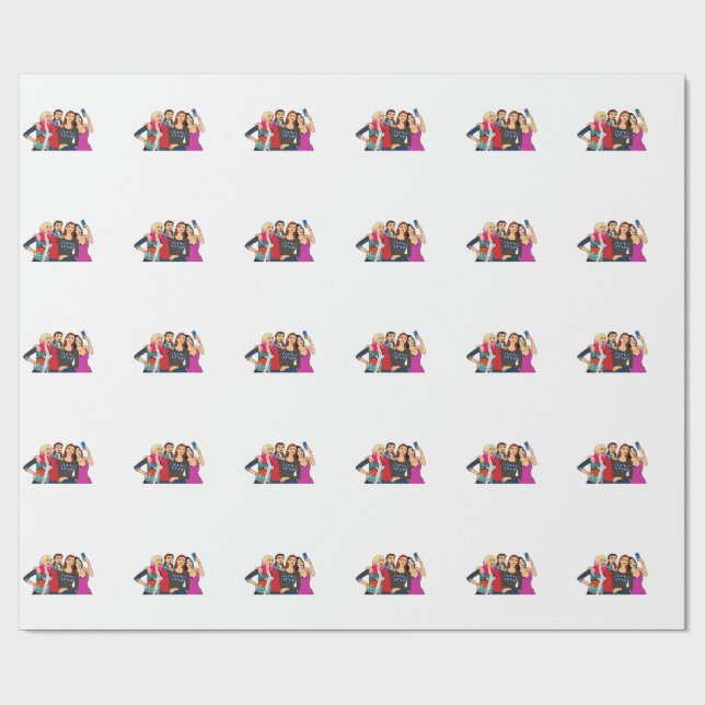 Papier Cadeau Les sims 4 (Plat)