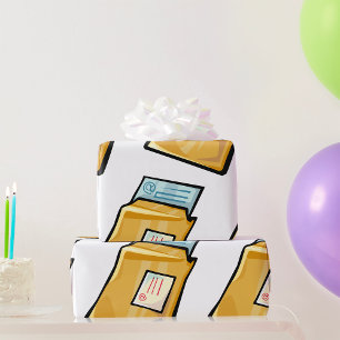 Papier Cadeau Lettre d'affaires