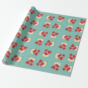 Papier Cadeau Lettre de love