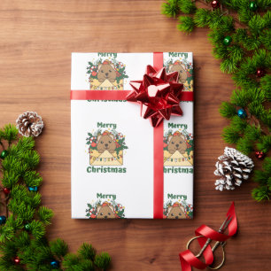 Papier Cadeau Lettre de Noël Quokka Animaux d'hiver Quokkas