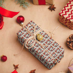 Papier Cadeau LETTRE Festive D'Elfe De Noël