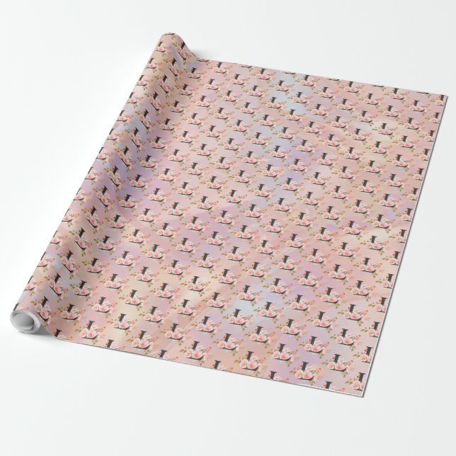 Papier Cadeau Lettre L (Déroulé)