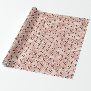 Papier Cadeau Lettre S