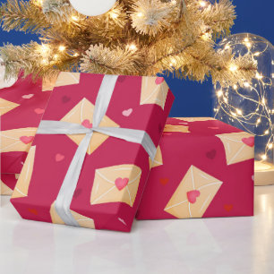 Papier Cadeau Lettres d'amour