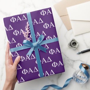 Papier Cadeau Lettres grecques Phi Alpha Delta
