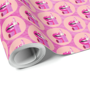 Papier Cadeau Lèvres