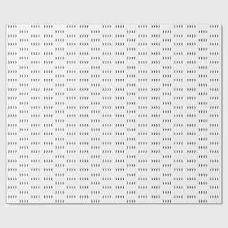 Papier Cadeau Liam Payne Chevron Tatouage inspiré papier d'embal