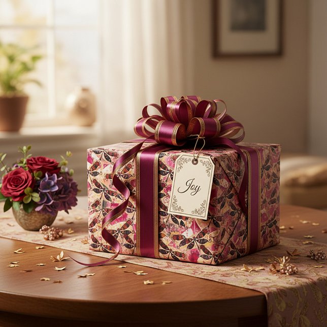 Papier Cadeau Libellules brillantes  (Créateur téléchargé)