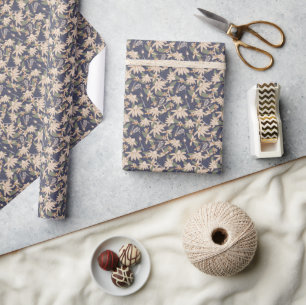 Papier Cadeau Libellules + Echinacées