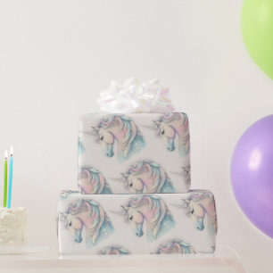 Papier cadeau licorne