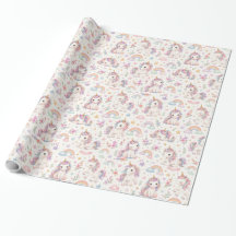 Licorne et arc-en-ciel à l'aquarelle mignonne