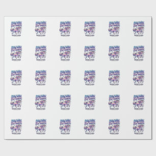 Papier Cadeau Licorne Reste Sauvage Reste Magique Commercial Typ