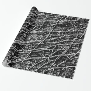Papier Cadeau Lierre d'hiver