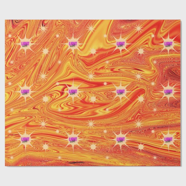 Papier Cadeau LIGHT éclat – A Design That Shines (Plat)