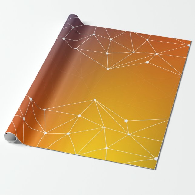 Papier Cadeau Ligne abstraite Arrière - plan (Déroulé)
