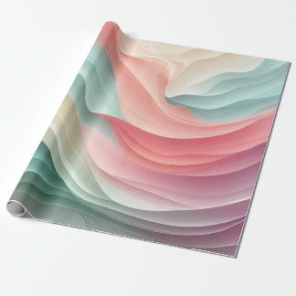 Papier Cadeau ligne colorée Abstrait